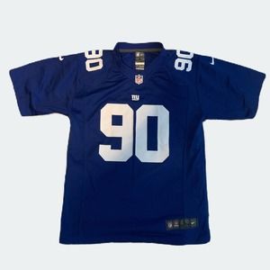 New York Giants NFL x Nike Jason Pierre-Paul #90 Jersey Youth Size Large (14/16)